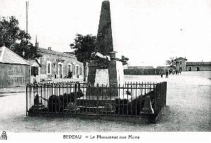 Bedeau - Monument aux Morts